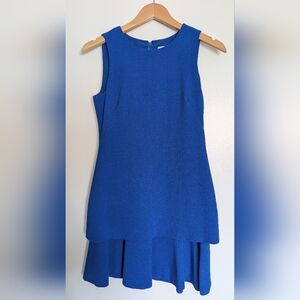Eliza J Elegant Blue Sleeveless Dress